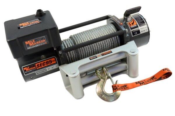 76-50246BW Mile Marker Winch Vehicle Mounted