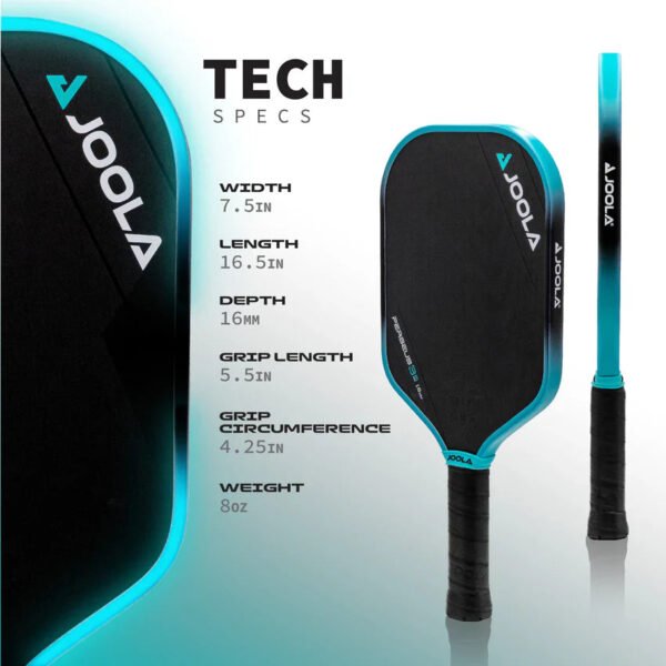 JOOLA Ben Johns Perseus Gen 3S 14mm Pickleball Paddle - Image 5